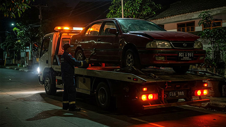 Jasa Derek 24 Jam Layanan Tanggap Darurat di Jalan Raya - Anugrah Towing